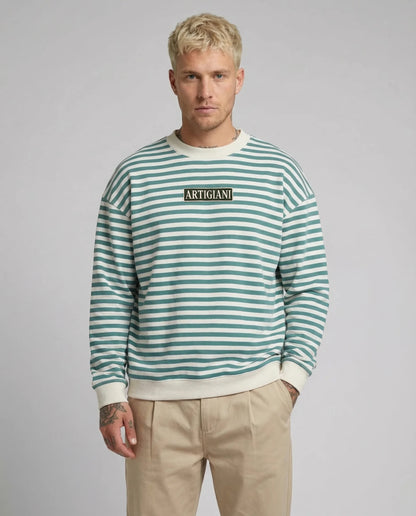 The Stripe Crewneck